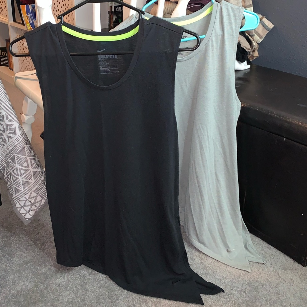 Nike side tie tank top bundle
